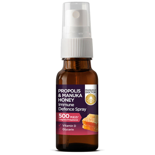Spray Vitamina D con Miele di Manuka e Propoli 500 M.E.D.