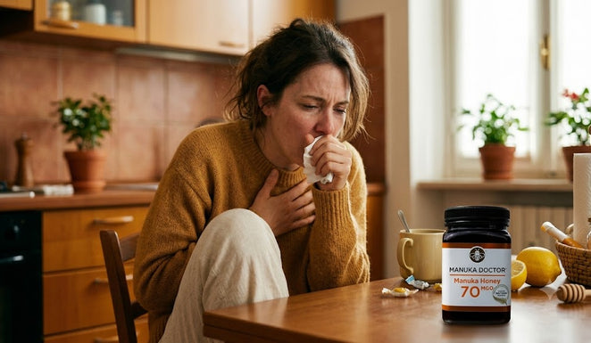 Miele di Manuka contro la tosse: dimentica i farmaci e passa alla natura!